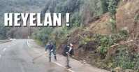 ALAPLI -EREĞLİ YOLUNDA HEYELAN !