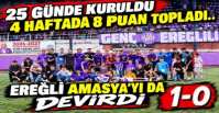 EREĞLİ AMASYA\'YI TEK GOLLE GEÇTİ : 1-0