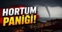 EREĞLİ\'DE HORTUM PANİĞİ !