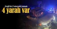 EREĞLİ\'DE KAZA ; 4 YARALI !