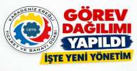İŞTE EREĞLİ TSO\'DA GÖREV DAĞILIMI