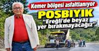 KEMER BÖLGESİ ASFALTLANIYOR