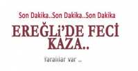TIR İLE OTOMOBİL ÇARPIŞTI; KAZA YERİNDEN İLK FOTOĞRAFLAR !