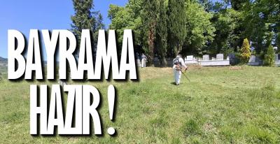 BELEDİYE BAYRAM İÇİN HAZIRLIK YAPIYOR