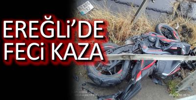 EREĞLİ -ALAPLI YOLUNDA KAZA !