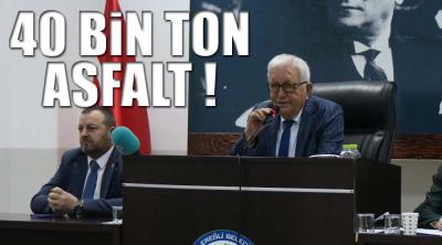 EREĞLİ BELEDİYESİ ASFALT DÖKECEK !