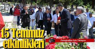 EREĞLİ'DE 15 TEMMUZ ETKİNLİKLERİ