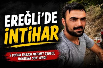 EREĞLİ\'DE İNTİHAR !