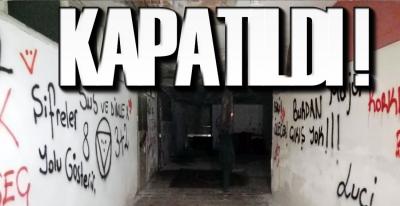 EREĞLİ'DE KORKU EVİ KAPATILDI !