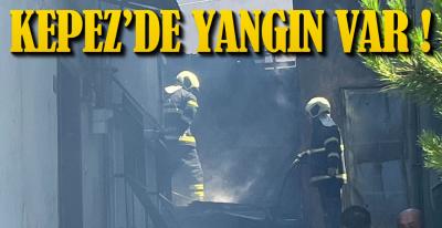 EREĞLİ'DE YANGIN PANİĞİ !