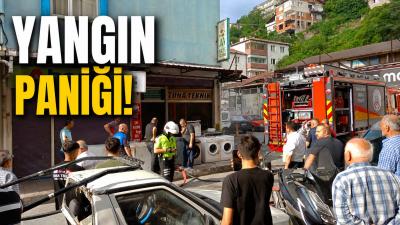 EREĞLİ\'DE YANGIN PANİĞİ !