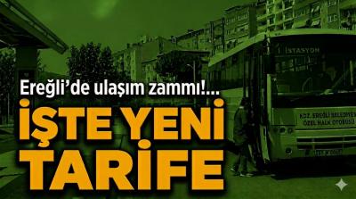 KOMİSYON TOPLANTISI BİTTİ, İŞTE YENİ TARİFE !