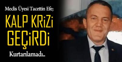 MECLİS ÜYESİ KALP KRİZİ GEÇİRDİ !