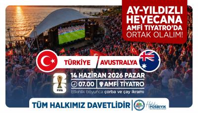 MİLLİ HEYECAN AMFİ TİYATRO’DA YAŞANACAK !