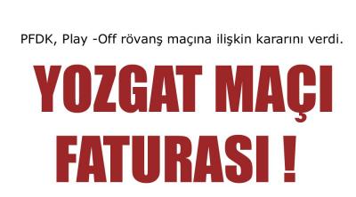 SAHA KAPANDI, CEZA YAĞDI !