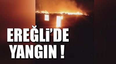 SOBADAN SIÇRAYAN KIVILCIM EVİ YAKTI !