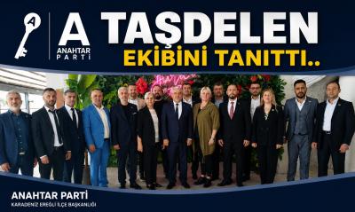 TAŞDELEN EKİBİNİ TANITTI
