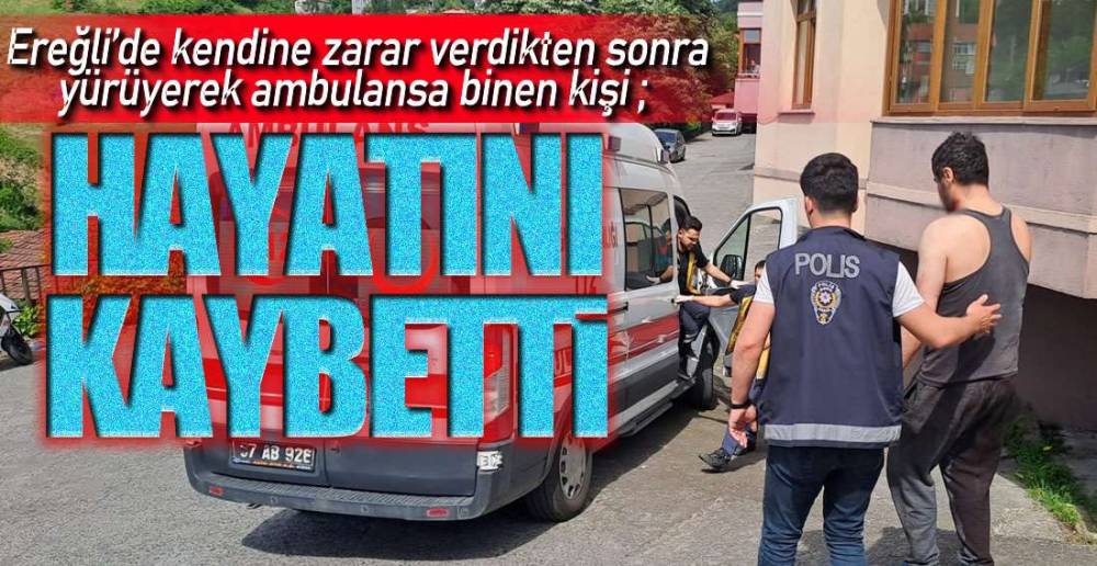 BAĞLIK MAHALLESİNDE YAŞANDI; 1 ÖLÜ !