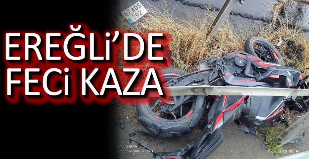 EREĞLİ -ALAPLI YOLUNDA KAZA !