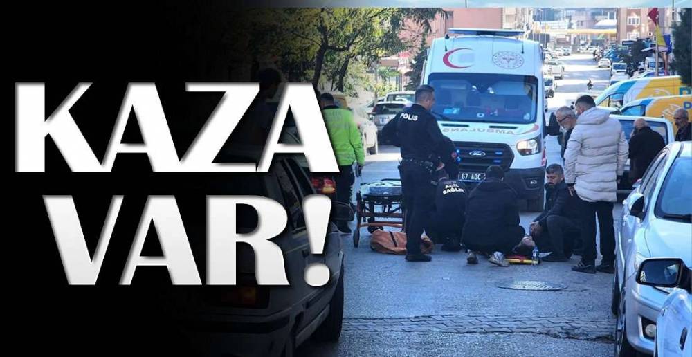 EREĞLİ'DE KAZA; 1 YARALI !