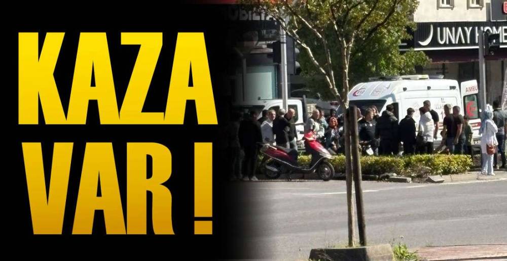 EREĞLİ'DE MOTOSİKLET KAZASI