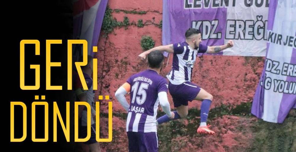 EREĞLi\'DE TRANSFER , GERİ DÖNDÜ !