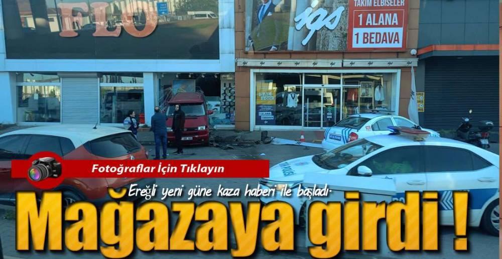 EREĞLİ\'DEN YENİ GÜNÜN İL KAZA HABERİ !