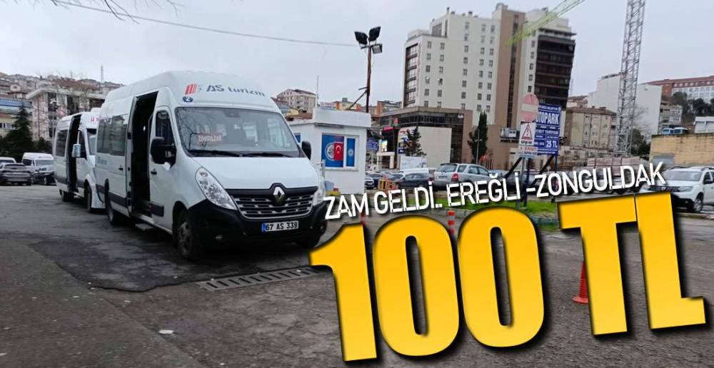 EREĞLİ -ZONGULDAK YOLUNA 25 TL ZAM !