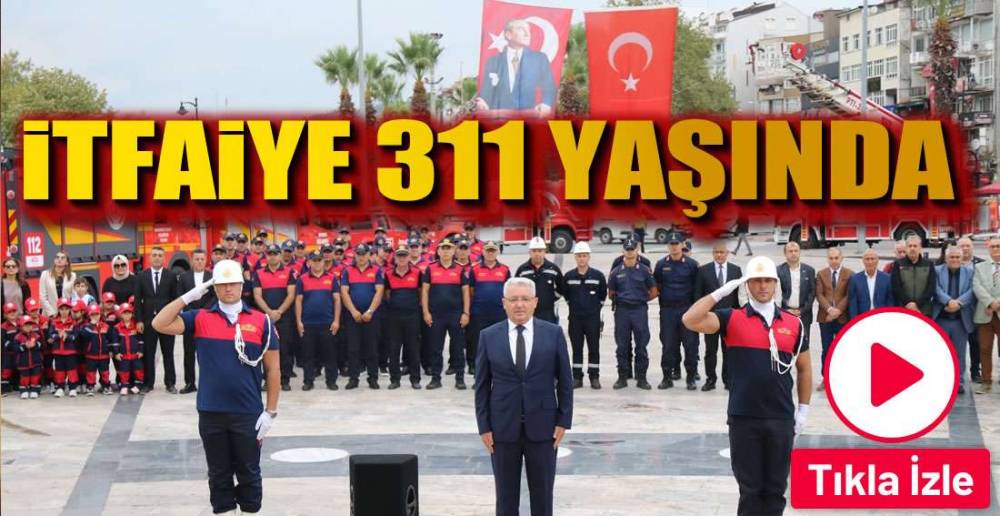 İTFAİYE HAFTASI KUTLANIYOR ..