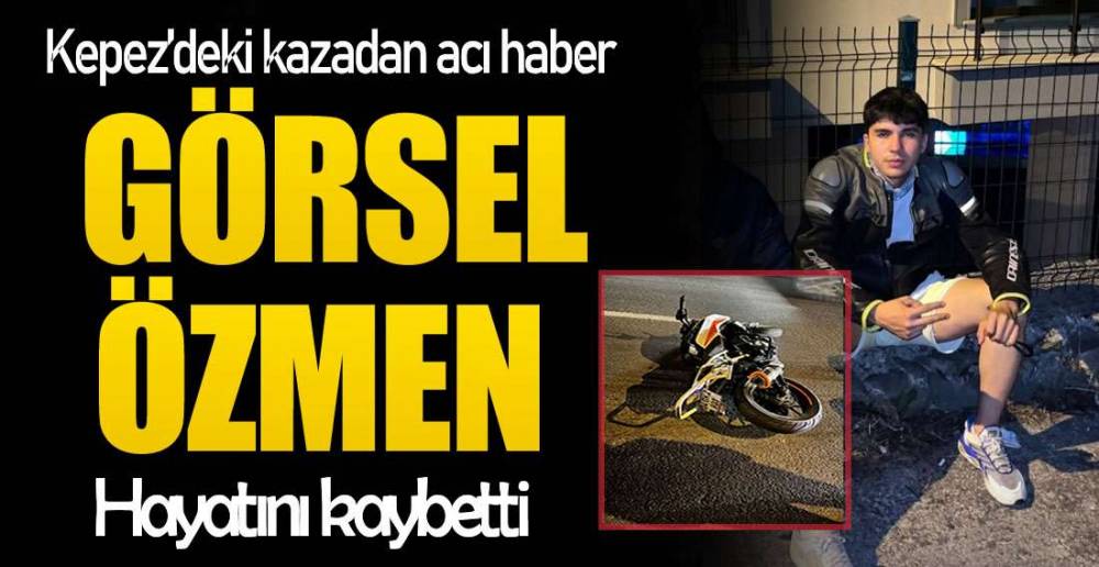 KEPEZ\'DE FECİ KAZA CAN ALDI !