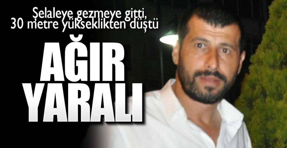 KÖY MUHTARI YÜKSEKTEN DÜŞTÜ !