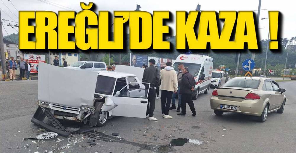 POTBAŞI KAVŞAĞINDA KAZA !