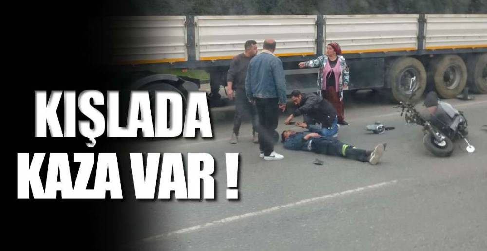 YENİ GÜN MOTOSİKLET KAZASI İLE BAŞLADI
