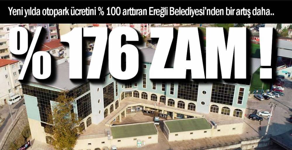 ZAMLAR YAĞMUR GİBİ ;  % 176 !