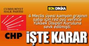 4 MECLİS ÜYESİ İÇİN FLAŞ KARAR !