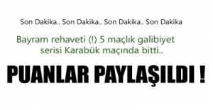 BAYRAM ARASI BİZE YARAMADI !.