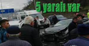 ELMATEPE\'DE KAZA ; 5 YARALI VAR !