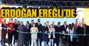 EMİNE ERDOĞAN EREĞLİ\'DE..