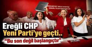 EREĞLİ CHP\'DE YÖNETİM İSTİFA ETTİ !
