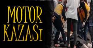 EREĞLİ'DE MOTOSİKLET KAZASI !