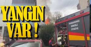 EREĞLİ'DE YANGIN !