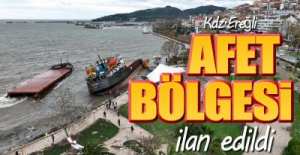 EREĞLİ \"AFET BÖLGESİ\" İLAN EDİLDİ !