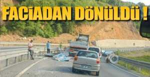 EREĞLİ -ZONGULDAK YOLU KAPANDI !