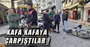 KAFA KAFAYA ÇARPIŞTILAR !