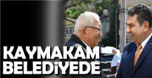KAYMAKAM BELEDİYEYE GİTTİ !