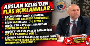 KELEŞ , \"İŞ DÜNYASI KİMİ SEÇECEĞİNİ , KİME GÜVENECEĞİNİ BİLİR\"