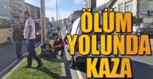 KEPEZ YOLUNDA BİR KAZA DAHA !