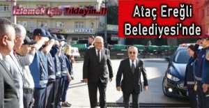 KOMUTAN BELEDİYEYİ ZİYARET ETTİ