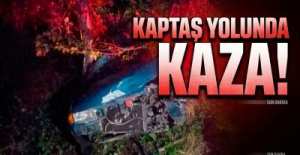 OTOMOBİL AĞACA ÇARPTI !