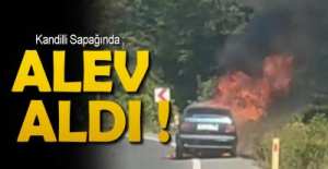 SEHİR HALİNDEYKEN ALEV ALDI !